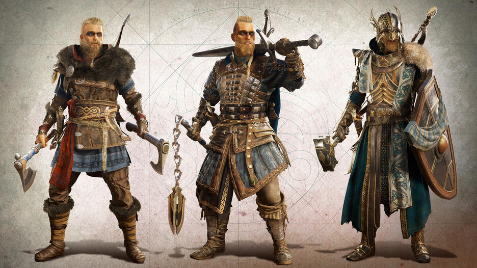 Assassin'S Creed Odyssey + Assassin'S Creed Valhalla PS4 FR USATO Assassin'S Creed Odyssey + Assassin'S Creed Valhalla PS4 FR USATO